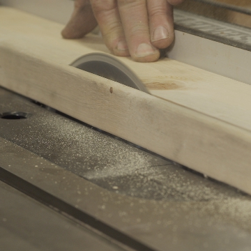 Ripping a 2x4 with a Saw Dog Blade
